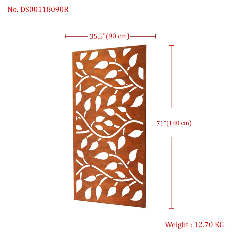 Metal Tree design Decorative Garden Screen
