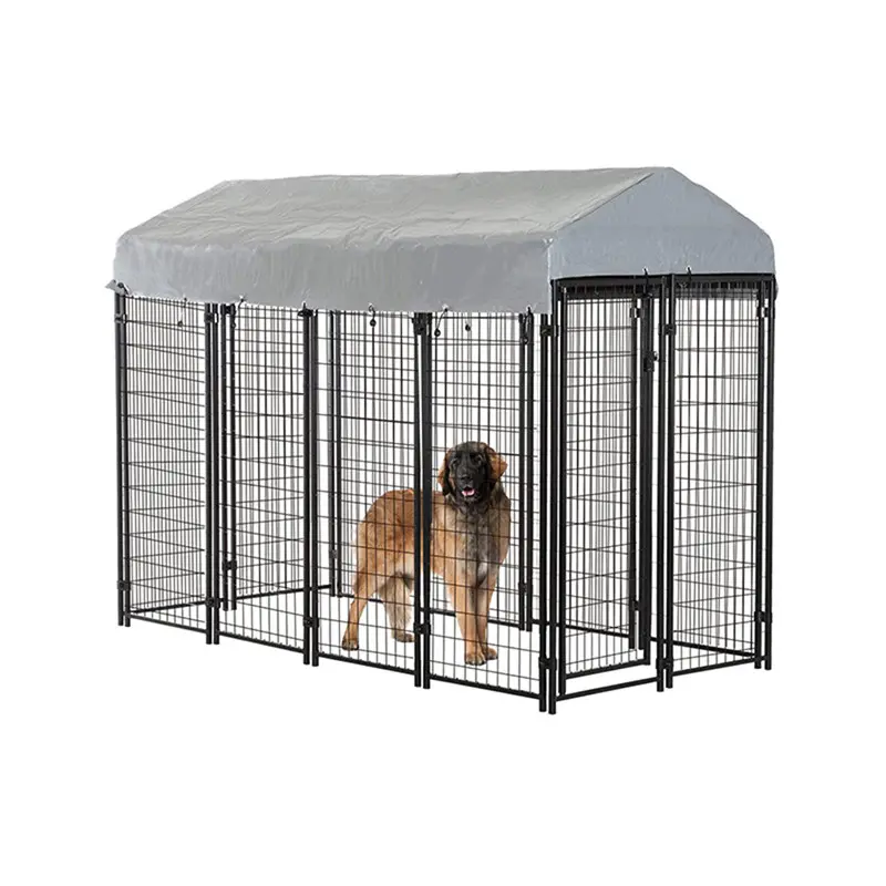 Steel Welded Wire Mesh Dog Kennel Outdoor